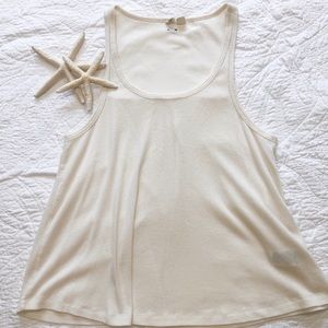 Cream Tank Top